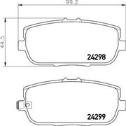 DON Front & Rear Pads fits Mazda MX-5 2005-2016 1.8 2.0