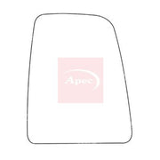 Apec Exterior Wing Mirror Glass Right fits Ford Transit V363 2013-2024 2.0 2.2