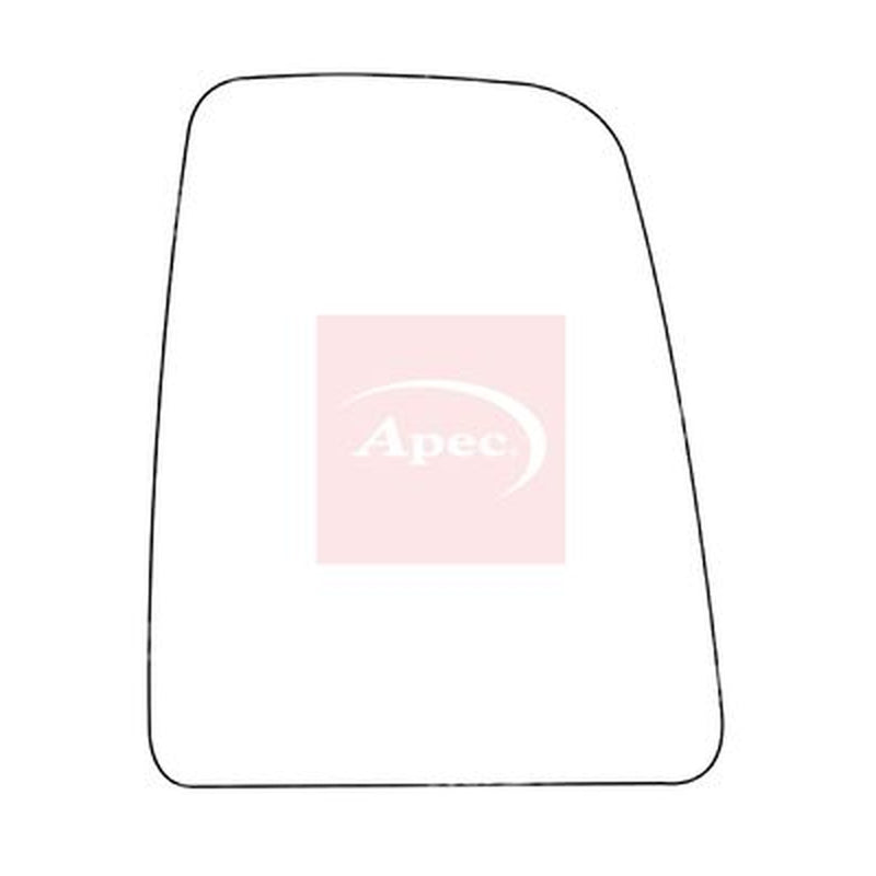 Apec Exterior Wing Mirror Glass Right fits Ford Transit V363 2013-2024 2.0 2.2