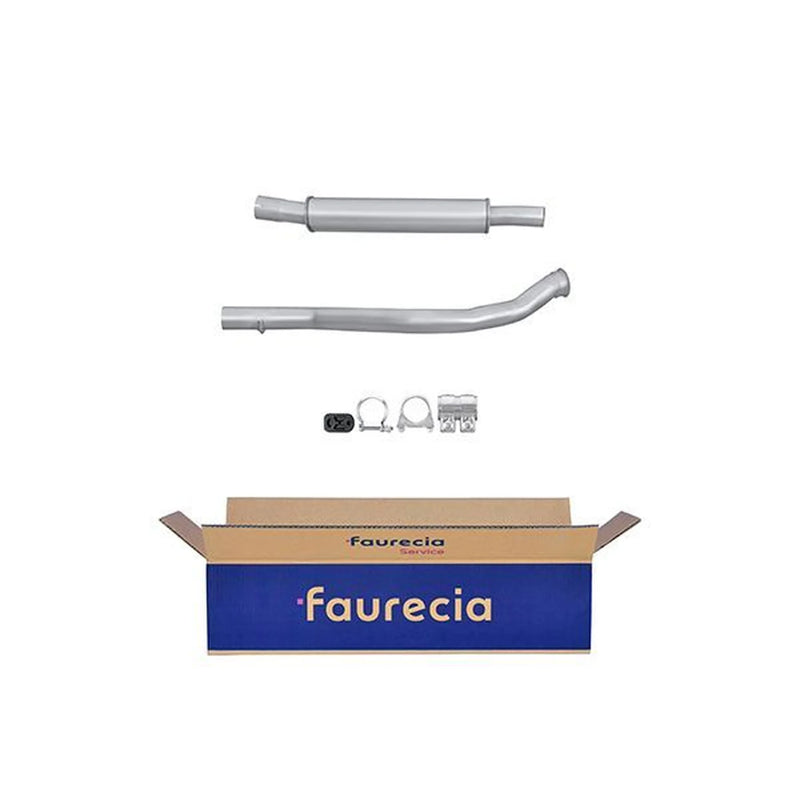 Hella Front Silencer Front fits Peugeot 206 1999-2007 2.0