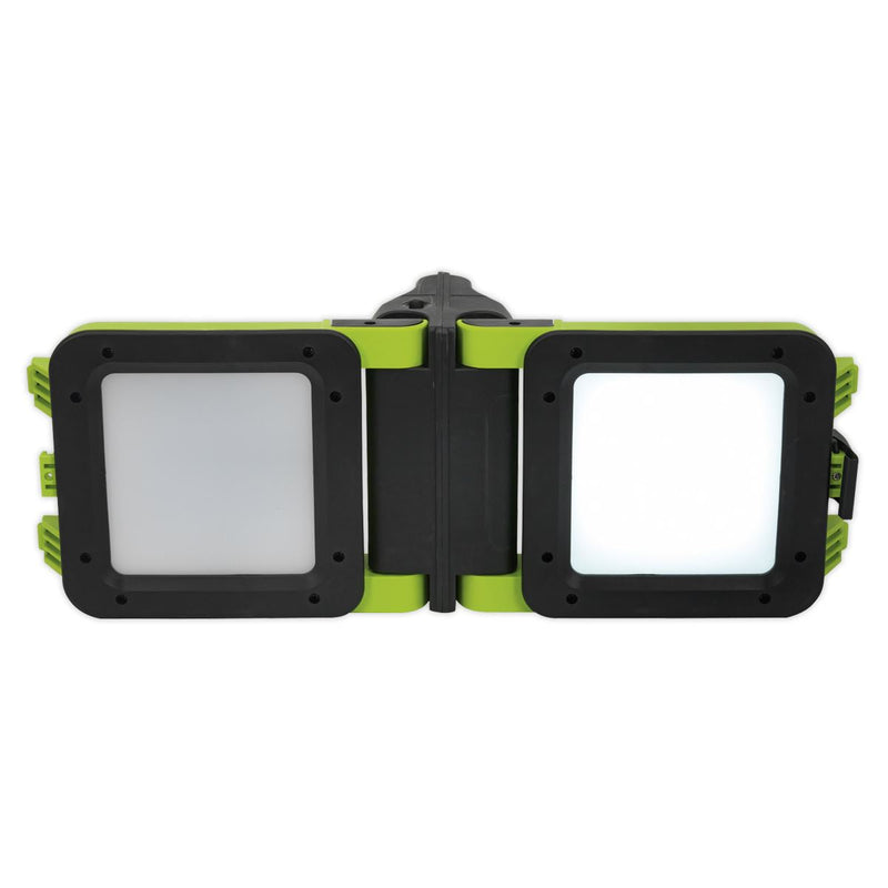 Sealey Rechargeable Floodlight 20W SMD LED Folding Case LED190T Sealey - Dynamic Drive