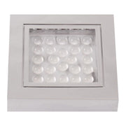 AAA LED Square Downlight Chrome Warm White AAA - Dynamic Drive