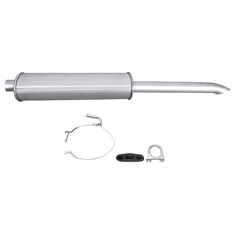 Hella End Silencer Rear fits Opel Kadett E 1984-1991 1.2 1.3 1.4 1.7