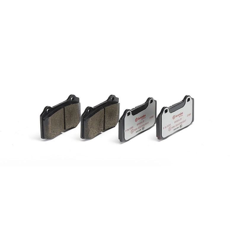 Brembo 4 x Front Brake Pad Set fits Citroën DS3 2011-2015 1.2 1.6