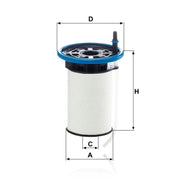 MANN-FILTER Fuel Filter Element