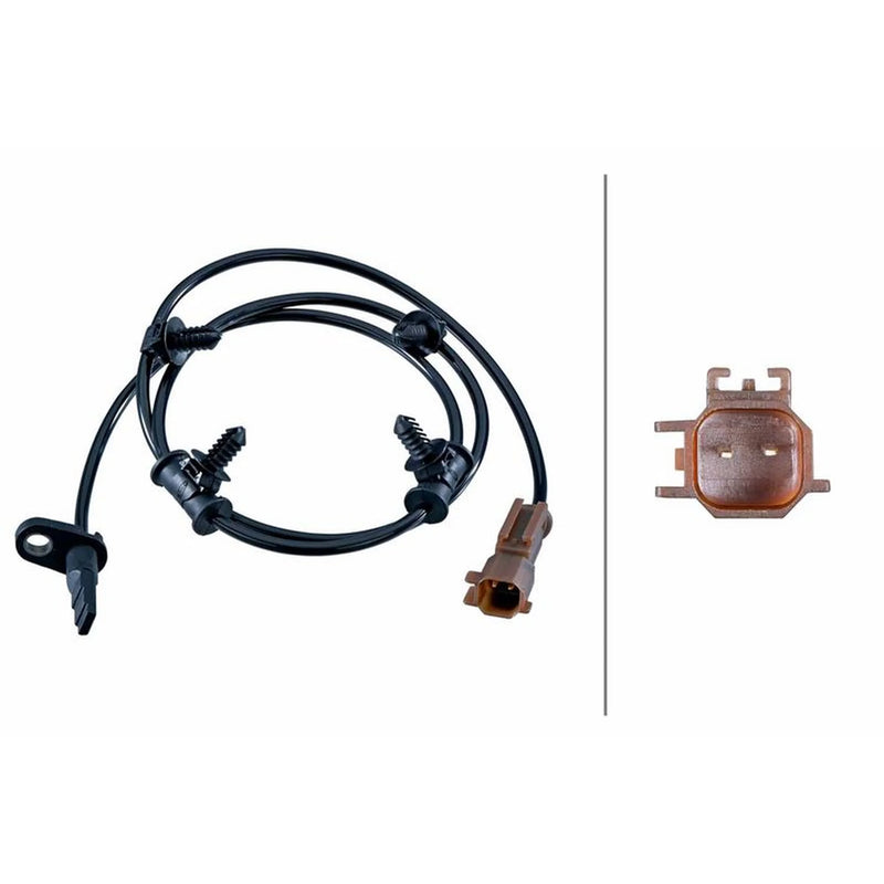 Hella ABS Wheel Speed Sensor Rear Right 6PU 358 268-321