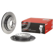 Brembo Rear Brake Solid Discs & Pads fits Volvo S60 I 2003-2010