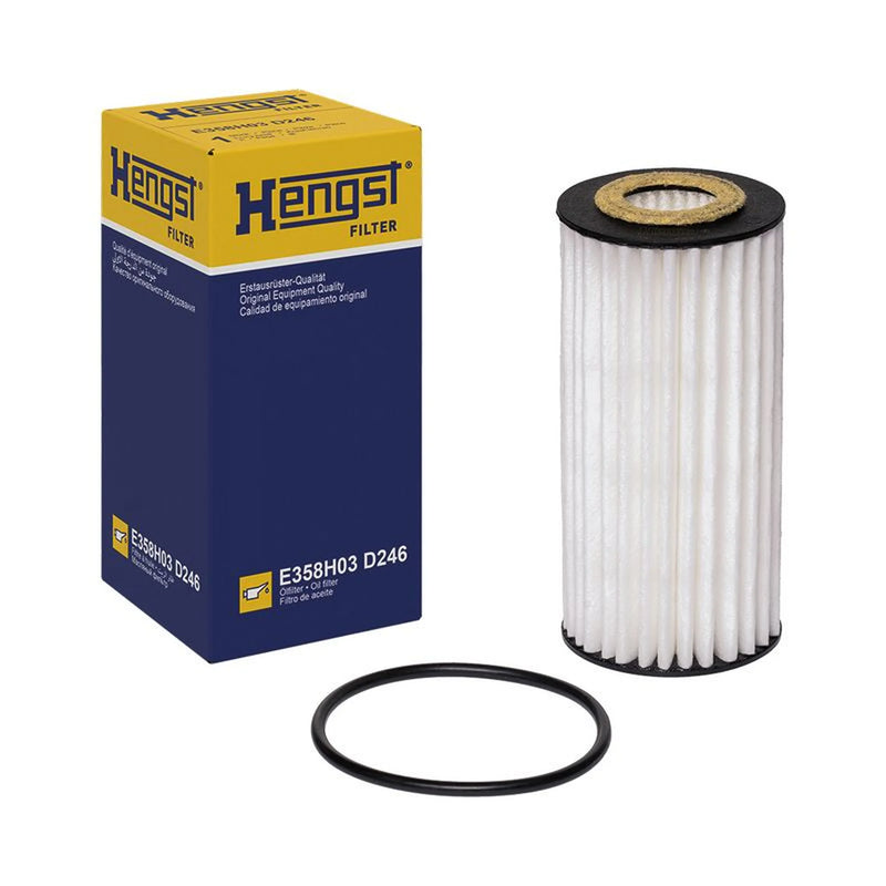 Hengst Engine Oil Filter fits Audi A1 2014-2018 1.8