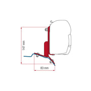 Fiamma Adapter Kit Ford Custom Fiamma - Dynamic Drive