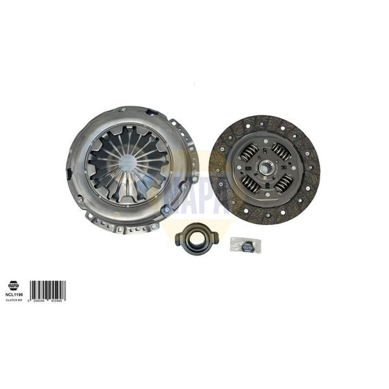 NAPA Clutch Kit Set 3pc fits Citroën Berlingo / Berlingo First 1996-2011 1.4