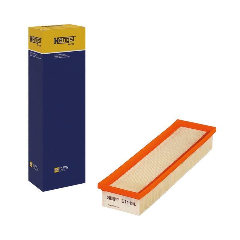 Hengst Engine Air Filter fits Citroën C3 II 2009-2016 1.1 1.4