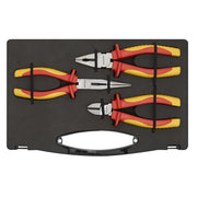 Sealey Pliers Set 3pc VDE Approved AK83452 Sealey - Dynamic Drive