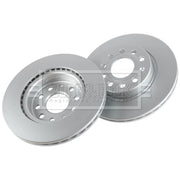 Borg & Beck Front & Rear Brake Discs & Pads fits Seat Altea Xl 2009-2010 1.9