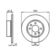 Bosch Front & Rear Brake Discs & Pads fits Renault 25 1984-1992 2.2