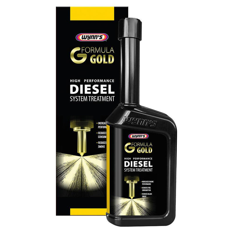 Wynns Formula Gold Powerful Diesel Fuel System Injector Cleaner Treatment 500ml Wynns - Dynamic Drive
