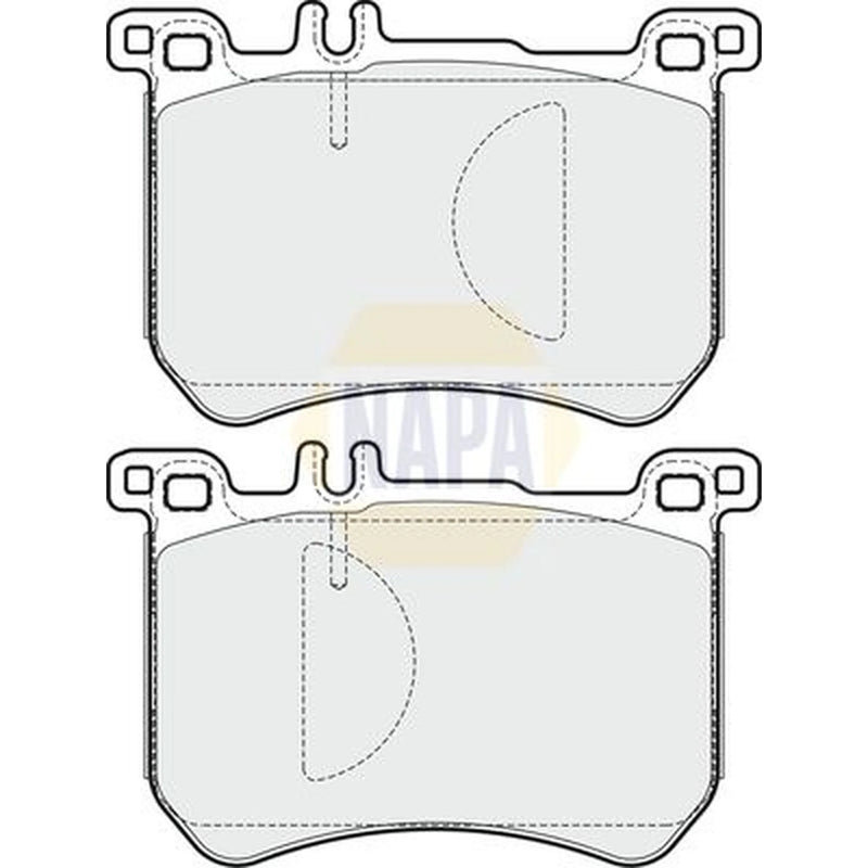 NAPA Front Brake Pad Set fits Mercedes-Benz S-Class 2013-2020
