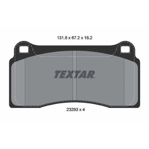 Textar Front Brake Pad Set 2329301