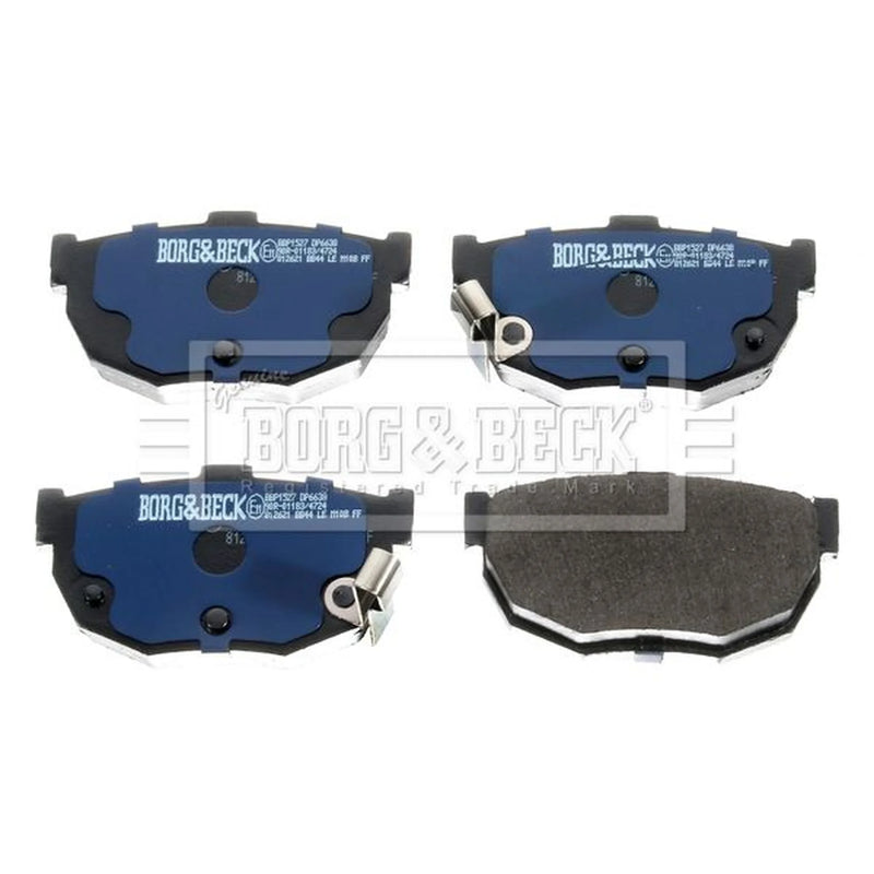 Borg & Beck Front & Rear Brake Discs & Pads fits Hyundai Coupe II 2001-2009