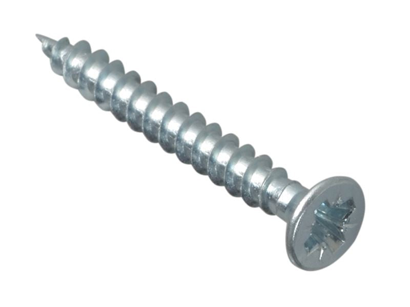 Forgefix Multi-Purpose Pozi Compatible Screw CSK ST ZP 3.5 x 30mm Forge Pack 35 ForgeFix - Dynamic Drive