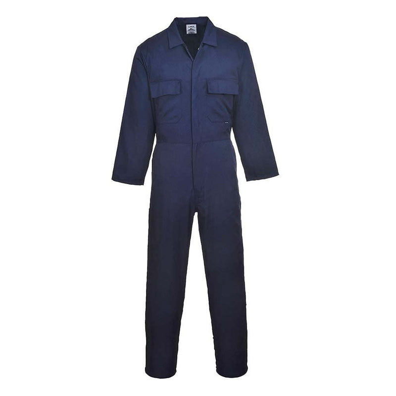 Portwest Euro Work Coverall - Navy - Small Portwest - Dynamic Drive