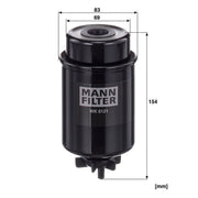 MANN-FILTER Fuel Filter Element