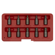 Sealey Multi-Spline Screw Extractor Set 10pc AK8181 Sealey - Dynamic Drive