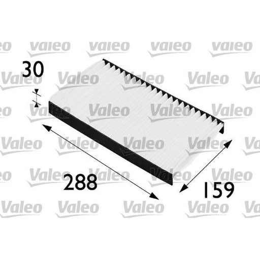 Valeo Cabin Air Filter (Pollen Filter) 698197