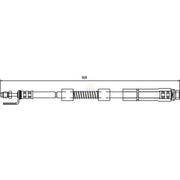 NAPA Brake Hydraulic Hose Line Front NBH1026
