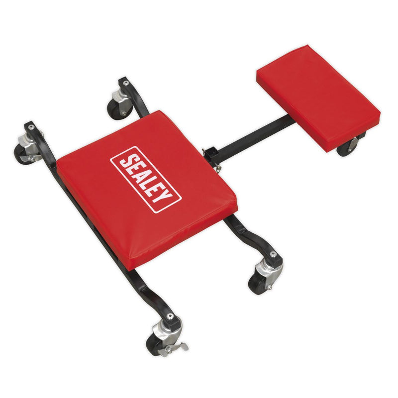 Sealey Low Level Creeper Seat & Kneeler SCR85 Sealey - Dynamic Drive