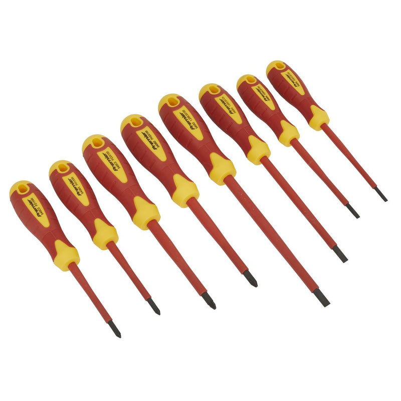 Sealey Screwdriver Set 8pc VDE Approved AK6124 Sealey - Dynamic Drive
