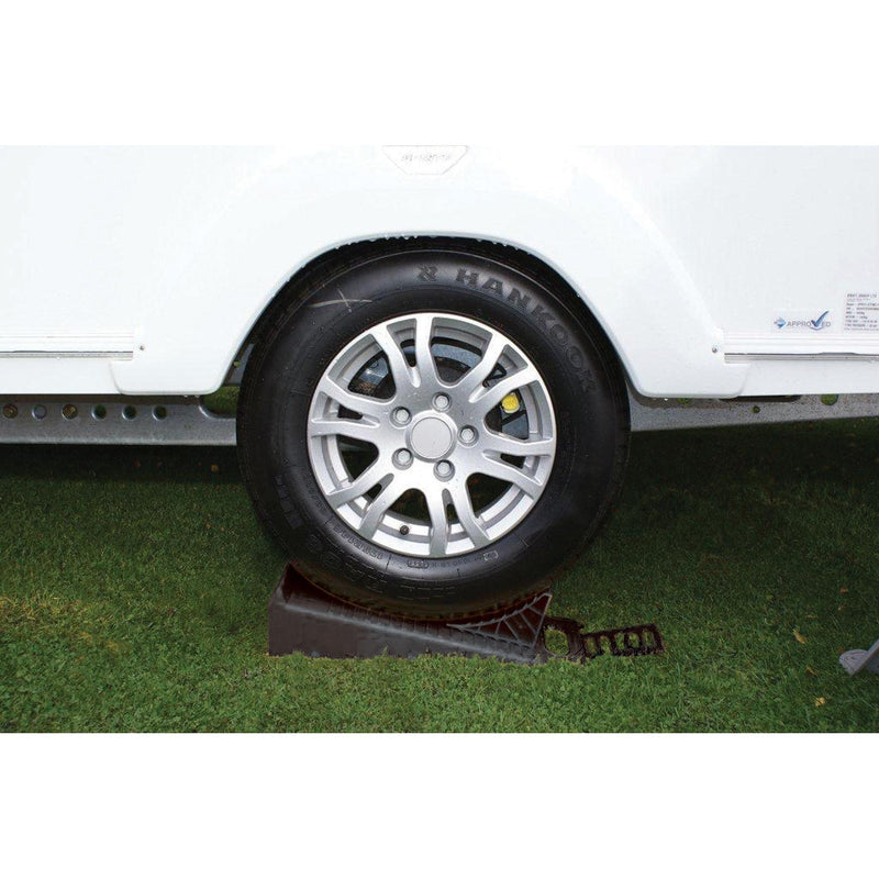 Chockmaster Wheel Tyre Saver Leveller Ramp Stop Caravan Trailer Motorhome Camper Leisurewize - Dynamic Drive