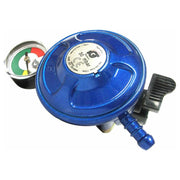 Clip-On Butane Gas Regulator with Gauge for Calor Caravan Motorhomes (28-30 mbar) PLS - Dynamic Drive