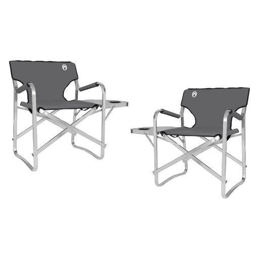 Coleman Camping Deck Chair with Table 2 Pack Coleman - Dynamic Drive