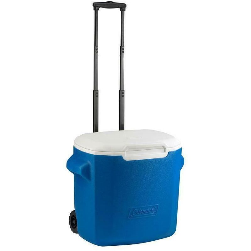 Coleman Cool Box 26 Litre Performance 28QT Wheeled Cooler in Blue Camping Coleman - Dynamic Drive