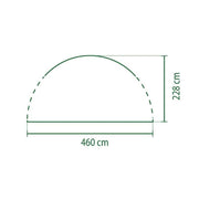 Coleman Sunwall Panel w/ Door for Event Shelter Pro XL Shade Privacy Side Wall Coleman - Dynamic Drive