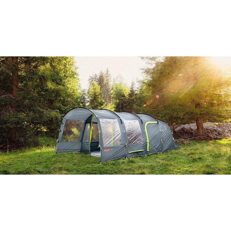 Coleman Tent Vail 4L Camping Outdoors 4 Berth Tunnel Family Festival Kids Coleman - Dynamic Drive