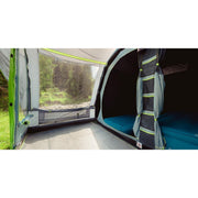Coleman Tunnel Tent Meadowood 4 Person Black Out Bedrooms Grey Camping Garden Coleman - Dynamic Drive