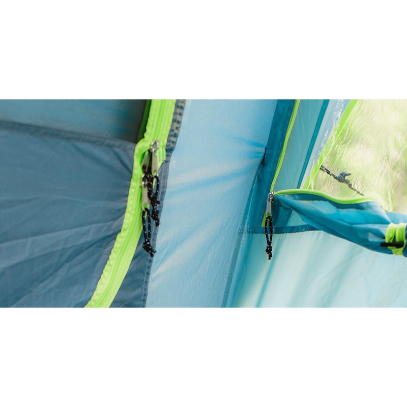 Coleman Tunnel Tent Meadowood 4 Person Black Out Bedrooms Grey Camping Garden Coleman - Dynamic Drive