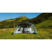 Coleman Tunnel Tent Meadowood 6L 6 Person Black Out Bedrooms Grey Camping Garden Coleman - Dynamic Drive