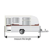 Coverpro Premium Breathable 4-Ply Full Green Caravan Cover Fits 17-19Ft Free Bag Crusader - Dynamic Drive