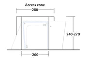 Outwell Tall Connection Jonesville 290/440SA Awning Green Outwell - Dynamic Drive