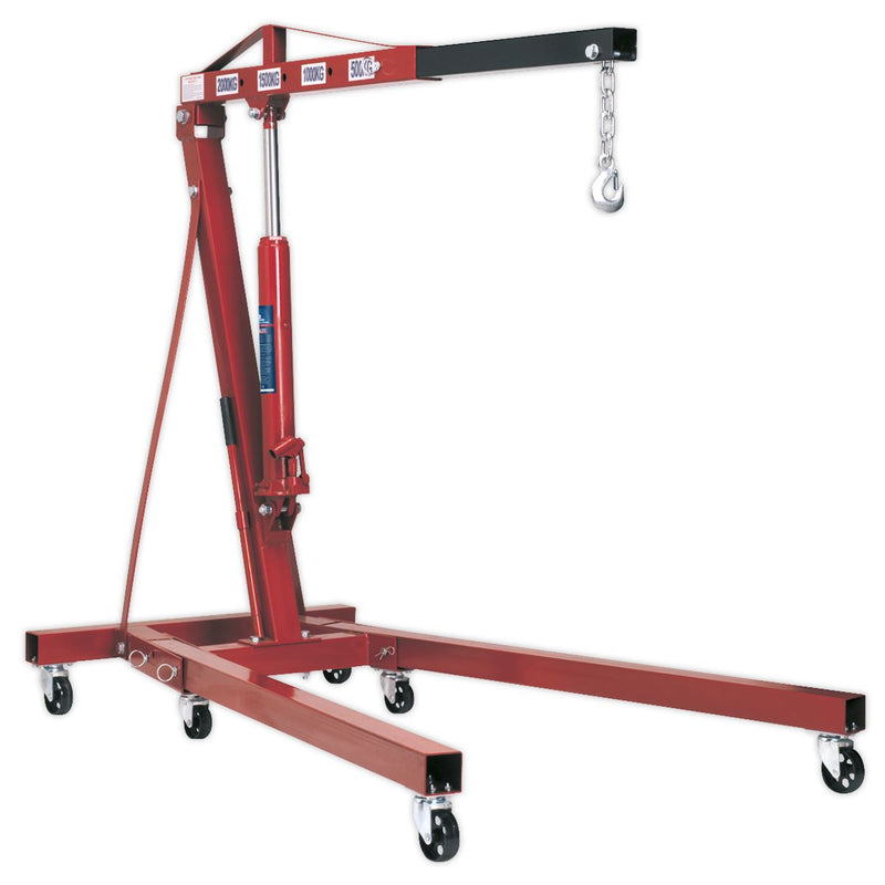 Sealey Folding Engine Crane 2 Tonne PH20 Sealey - Dynamic Drive
