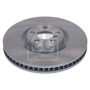 Febi 2 x Front Internally Vented Brake Discs 179496