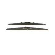 Bosch Front & Rear Super Plus Wiper Blade Set fits Renault Clio I 1996-1998 1.9