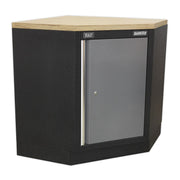 Sealey Superline Pro 1.6m Corner Storage System Wood Worktop APMSSTACK08W Sealey - Dynamic Drive