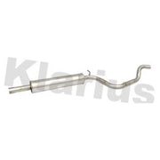 Klarius Box With Centre Pipe Centre fits VW Golf VII 2013-2020 1.4