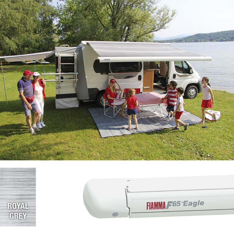 Fiamma F65 Eagle fits Fiat Ducato 319 Awning, Polar White Fiamma - Dynamic Drive