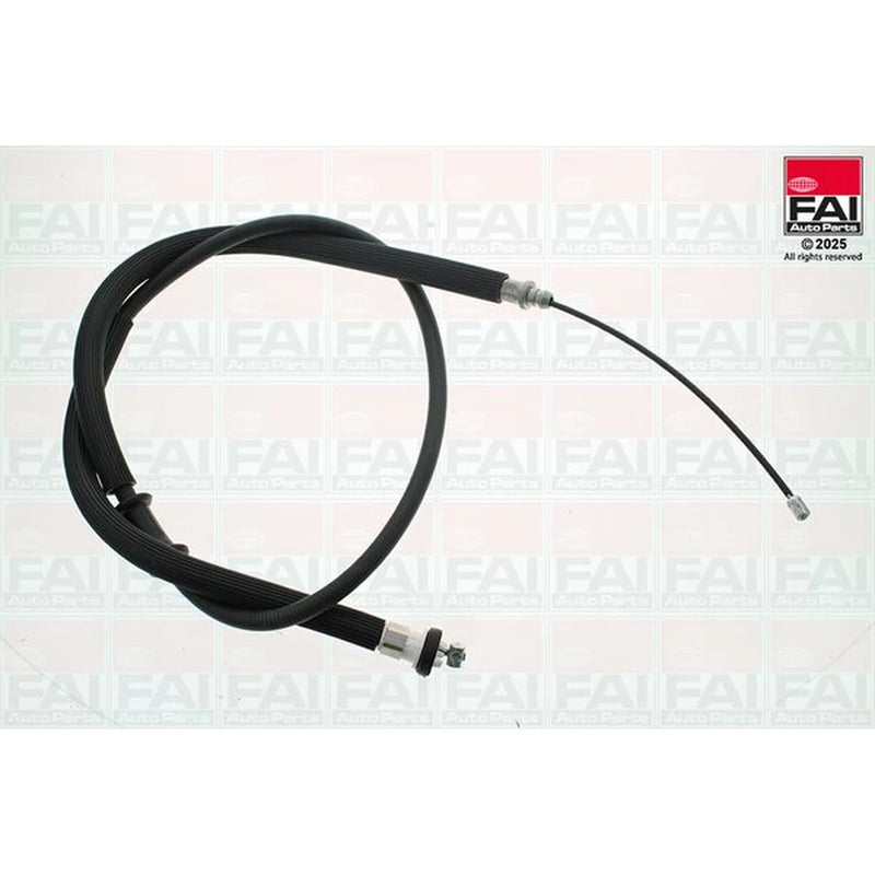 FAI Handbrake Cable Left Rear fits Fiat Punto 1999-2012