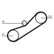 Continental CTAM Timing Belt Kit with Rollers fits Land Rover Freelander I