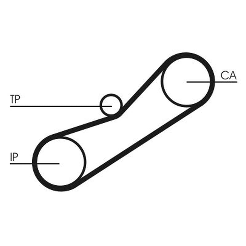 Continental CTAM Timing Belt Kit with Rollers fits Land Rover Freelander I